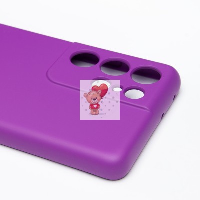 Чехол-накладка для Samsung G998 Galaxy S21 Ultra (фиолетовый) Activ Full Original Design Чехол-накладка для Samsung G998 Galaxy S21 Ultra (фиолетовый) Activ Full Original Design