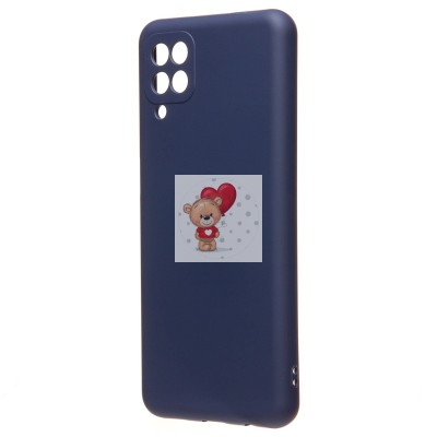 Чехол-накладка для Samsung M127 Galaxy M12 (темно-синий) Activ Full Original Design