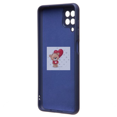 Чехол-накладка для Samsung M127 Galaxy M12 (темно-синий) Activ Full Original Design