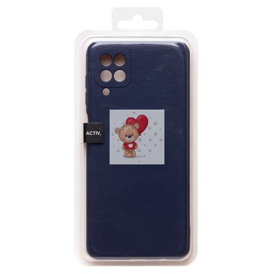 Чехол-накладка для Samsung M127 Galaxy M12 (темно-синий) Activ Full Original Design
