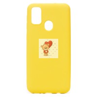 Чехол-накладка для Samsung M215G Galaxy M21 2021 Edition (желтый) Activ Full Original Design