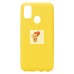 Чехол-накладка для Samsung M215G Galaxy M21 2021 Edition (желтый) Activ Full Original Design
