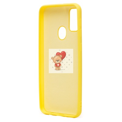 Чехол-накладка для Samsung M215G Galaxy M21 2021 Edition (желтый) Activ Full Original Design