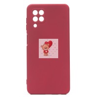 Чехол-накладка для Samsung M325 Galaxy M32 Global (бордовый) Activ Full Original Design Чехол-накладка для Samsung M325 Galaxy M32 Global (бордовый) Activ Full Original Design