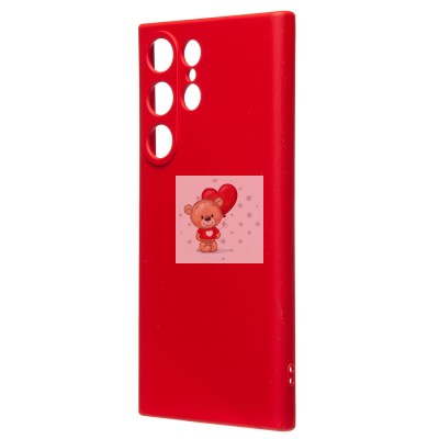 Чехол-накладка для Samsung S918 Galaxy S23 Ultra (красный) Activ Full Original Design Чехол-накладка для Samsung S918 Galaxy S23 Ultra (красный) Activ Full Original Design