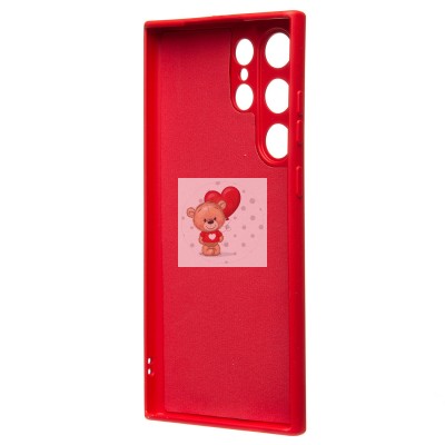 Чехол-накладка для Samsung S918 Galaxy S23 Ultra (красный) Activ Full Original Design Чехол-накладка для Samsung S918 Galaxy S23 Ultra (красный) Activ Full Original Design