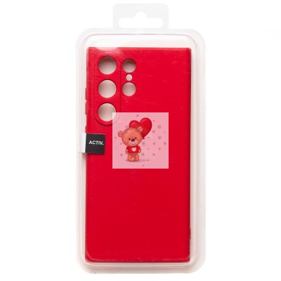 Чехол-накладка для Samsung S918 Galaxy S23 Ultra (красный) Activ Full Original Design Чехол-накладка для Samsung S918 Galaxy S23 Ultra (красный) Activ Full Original Design