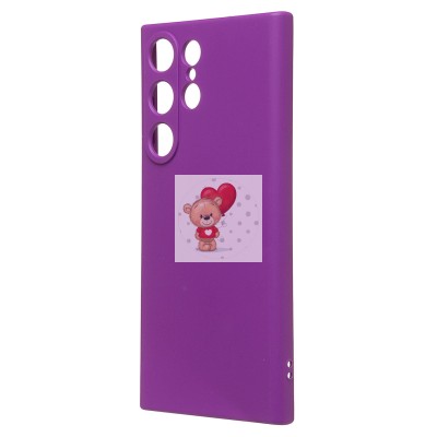 Чехол-накладка для Samsung S918 Galaxy S23 Ultra (фиолетовый) Activ Full Original Design