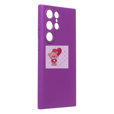 Чехол-накладка для Samsung S918 Galaxy S23 Ultra (фиолетовый) Activ Full Original Design