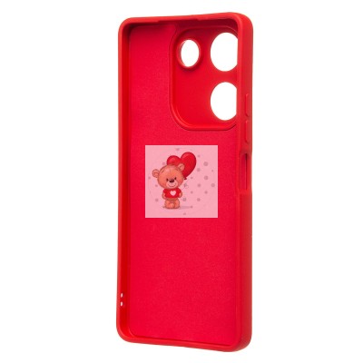 Чехол-накладка для Tecno Camon 20 Pro 4G (красный) Activ Full Original Design Чехол-накладка для Tecno Camon 20 Pro 4G (красный) Activ Full Original Design