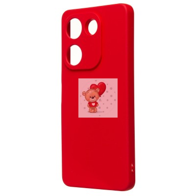 Чехол-накладка для Tecno Camon 20 Pro 4G (красный) Activ Full Original Design Чехол-накладка для Tecno Camon 20 Pro 4G (красный) Activ Full Original Design