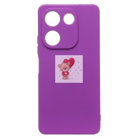 Чехол-накладка для Tecno Camon 20 Pro 4G (фиолетовый) Activ Full Original Design Чехол-накладка для Tecno Camon 20 Pro 4G (фиолетовый) Activ Full Original Design