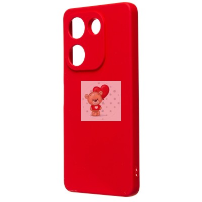 Чехол-накладка для Tecno Camon 20 (красный) Activ Full Original Design Чехол-накладка для Tecno Camon 20 (красный) Activ Full Original Design