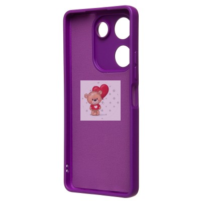 Чехол-накладка для Tecno Camon 20 (фиолетовый) Activ Full Original Design Чехол-накладка для Tecno Camon 20 (фиолетовый) Activ Full Original Design