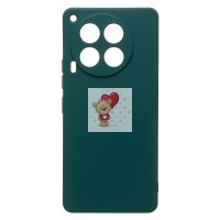 Чехол-накладка для Tecno Camon 30 4G (темно-зеленый) Activ Full Original Design Чехол-накладка для Tecno Camon 30 4G (темно-зеленый) Activ Full Original Design