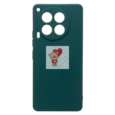 Чехол-накладка для Tecno Camon 30 4G (темно-зеленый) Activ Full Original Design