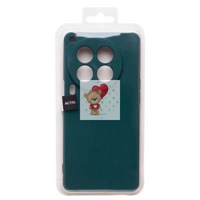 Чехол-накладка для Tecno Camon 30 Premier 5G (темно-зеленый) Activ Full Original Design Чехол-накладка для Tecno Camon 30 Premier 5G (темно-зеленый) Activ Full Original Design