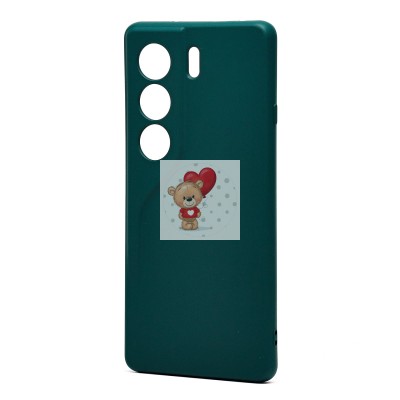 Чехол-накладка для Tecno Camon 40 4G (темно-зеленый) Activ Full Original Design Чехол-накладка для Tecno Camon 40 4G (темно-зеленый) Activ Full Original Design