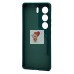 Чехол-накладка для Tecno Camon 40 4G (темно-зеленый) Activ Full Original Design Чехол-накладка для Tecno Camon 40 4G (темно-зеленый) Activ Full Original Design