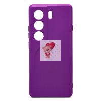 Чехол-накладка для Tecno Camon 40 4G (фиолетовый) Activ Full Original Design Чехол-накладка для Tecno Camon 40 4G (фиолетовый) Activ Full Original Design