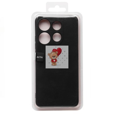 Чехол-накладка для Tecno Pop 7 (черный) Activ Full Original Design Чехол-накладка для Tecno Pop 7 (черный) Activ Full Original Design