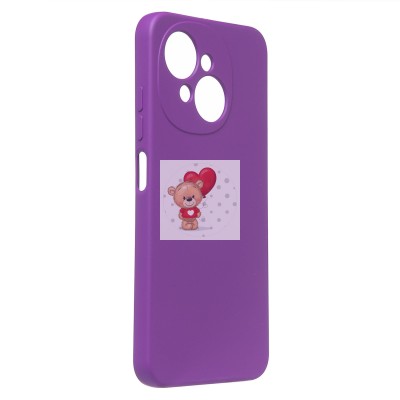 Чехол-накладка для Tecno Spark 30C 5G (фиолетовый) Activ Full Original Design