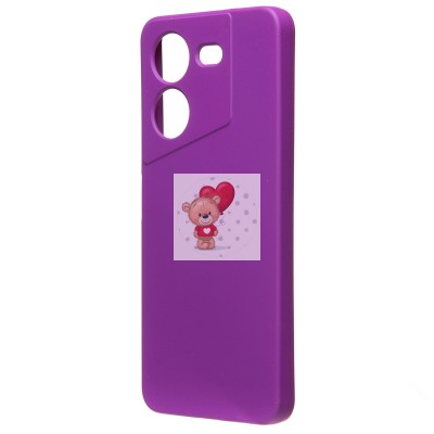 Чехол-накладка для Tecno Pova 5 (фиолетовый) Activ Full Original Design Чехол-накладка для Tecno Pova 5 (фиолетовый) Activ Full Original Design