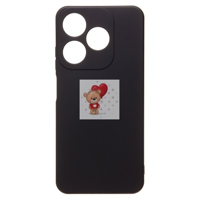 Чехол-накладка для Tecno Spark 10 4G (черный) Activ Full Original Design