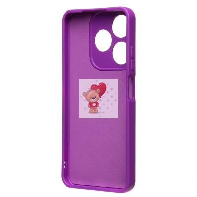 Чехол-накладка для Tecno Spark 10 4G (фиолетовый) Activ Full Original Design