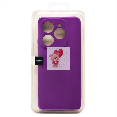 Чехол-накладка для Tecno Spark 20 Pro 5G (фиолетовый) Activ Full Original Design