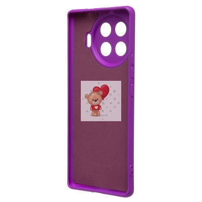 Чехол-накладка для Tecno Spark 20 Pro+ (фиолетовый) Activ Full Original Design Чехол-накладка для Tecno Spark 20 Pro+ (фиолетовый) Activ Full Original Design