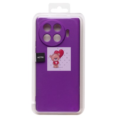 Чехол-накладка для Tecno Spark 20 Pro+ (фиолетовый) Activ Full Original Design Чехол-накладка для Tecno Spark 20 Pro+ (фиолетовый) Activ Full Original Design