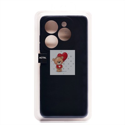 Чехол-накладка для Tecno Spark 20 (черный) Activ Full Original Design Чехол-накладка для Tecno Spark 20 (черный) Activ Full Original Design