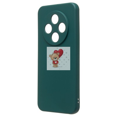 Чехол-накладка для Tecno Spark 30C 4G (темно-зеленый) Activ Full Original Design