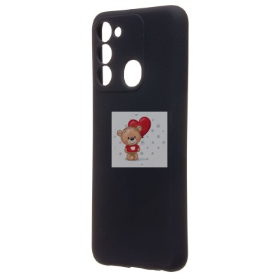 Чехол-накладка для Tecno Spark 8c (черный) Activ Full Original Design