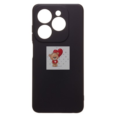 Чехол-накладка для Tecno Spark Go 2024 (черный) Activ Full Original Design