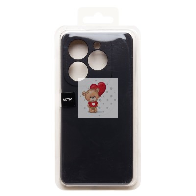 Чехол-накладка для Tecno Spark Go 2024 (черный) Activ Full Original Design