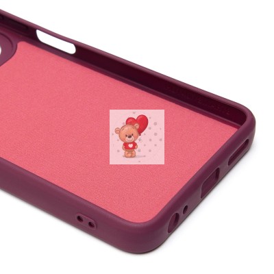 Чехол-накладка для Tecno Spark Go 2024 (бордовый) Activ Full Original Design