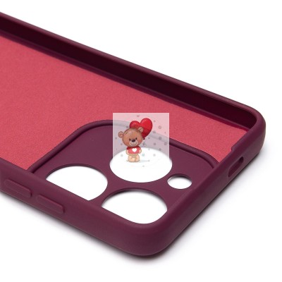 Чехол-накладка для Tecno Spark Go 2024 (бордовый) Activ Full Original Design