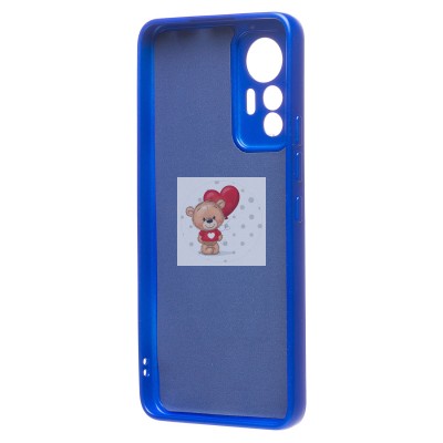 Чехол-накладка для Xiaomi 12 Lite NE (синий) Activ Full Original Design