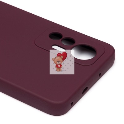 Чехол-накладка для Xiaomi 12 Lite NE (бордовый) Activ Full Original Design Чехол-накладка для Xiaomi 12 Lite NE (бордовый) Activ Full Original Design