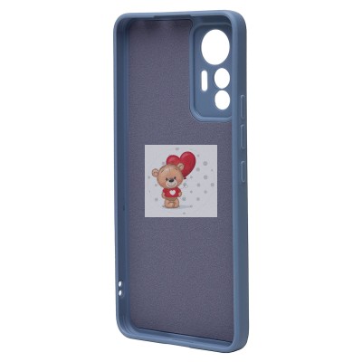 Чехол-накладка для Xiaomi 12 Lite (серый) Activ Full Original Design Чехол-накладка для Xiaomi 12 Lite (серый) Activ Full Original Design