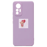 Чехол-накладка для Xiaomi 12 Lite (светло-фиолетовый) Activ Full Original Design Чехол-накладка для Xiaomi 12 Lite (светло-фиолетовый) Activ Full Original Design