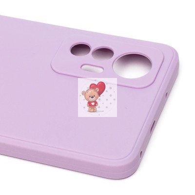 Чехол-накладка для Xiaomi 12 Lite (светло-фиолетовый) Activ Full Original Design Чехол-накладка для Xiaomi 12 Lite (светло-фиолетовый) Activ Full Original Design