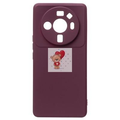 Чехол-накладка для Xiaomi 12S Ultra (бордовый) Activ Full Original Design Чехол-накладка для Xiaomi 12S Ultra (бордовый) Activ Full Original Design