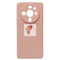 Чехол-накладка для Xiaomi 12S Ultra (цвет пыльной розы) Activ Full Original Design