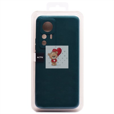 Чехол-накладка для Xiaomi 12T Pro (темно-зеленый) Activ Full Original Design Чехол-накладка для Xiaomi 12T Pro (темно-зеленый) Activ Full Original Design