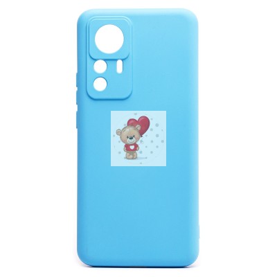 Чехол-накладка для Xiaomi 12T Pro (голубой) Activ Full Original Design Чехол-накладка для Xiaomi 12T Pro (голубой) Activ Full Original Design