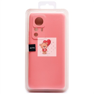 Чехол-накладка для Xiaomi 12T Pro (светло-розовый) Activ Full Original Design