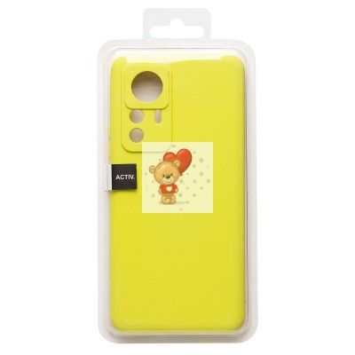 Чехол-накладка для Xiaomi 12T Pro (желтый) Activ Full Original Design